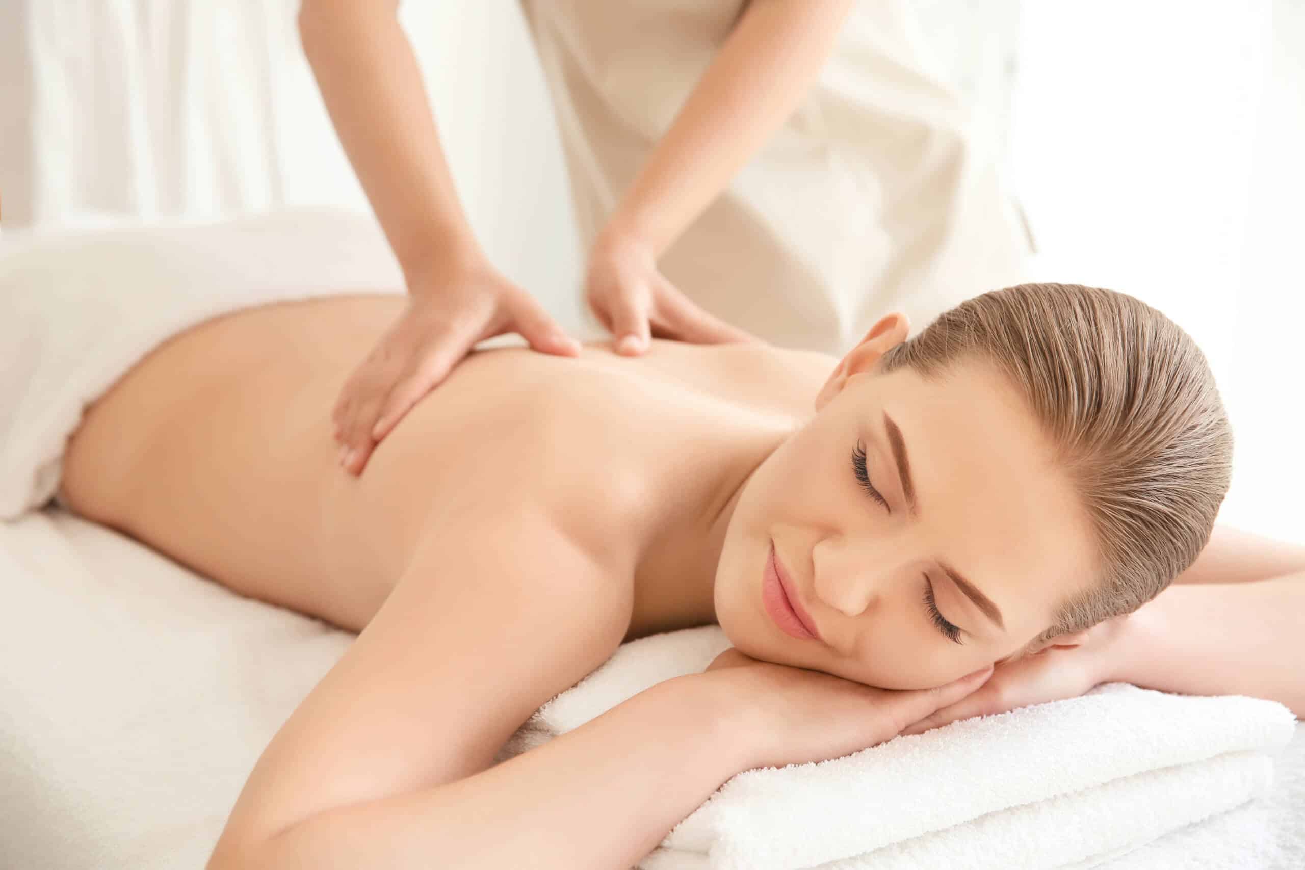 Rücken Massage